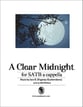 A Clear Midnight SATB choral sheet music cover